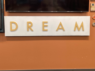 DREAM Theater sign: Lee Means